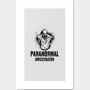 Ghost Paranormal Investigator Posters and Art